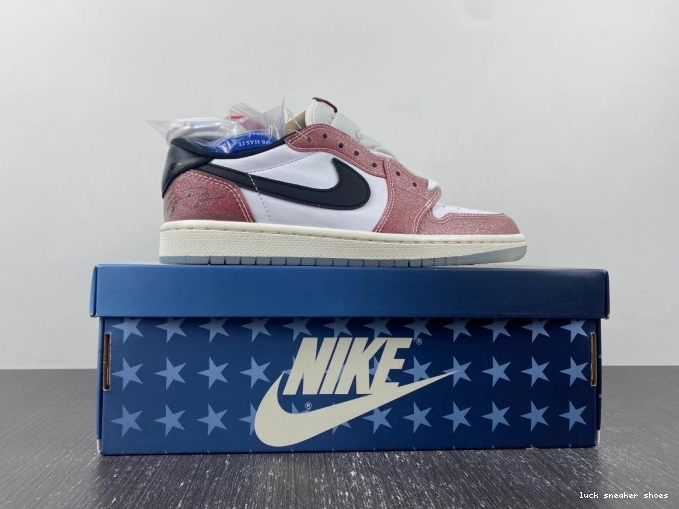 Reps LUCY OG 'RED BLACK' AIR ROOM FN0432-017 TROPHY JORDAN LOW 1 X 0716